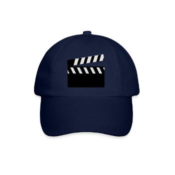 film_klappe_f2 - Baseballkappe - Blau/Blau - Vorne