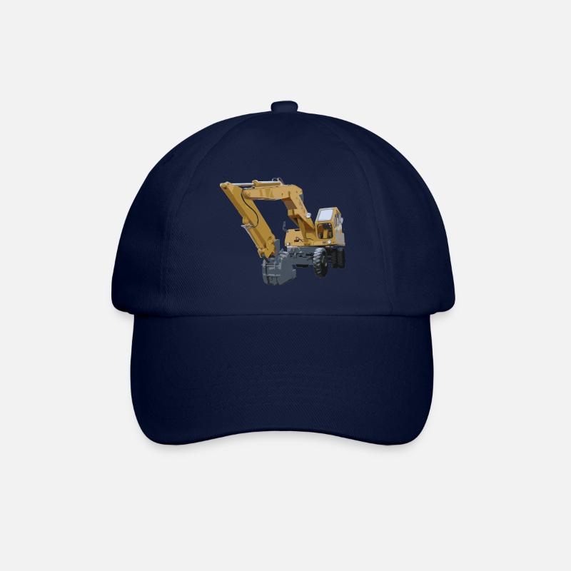 Alter Bagger - Baseballkappe - Blau/Blau