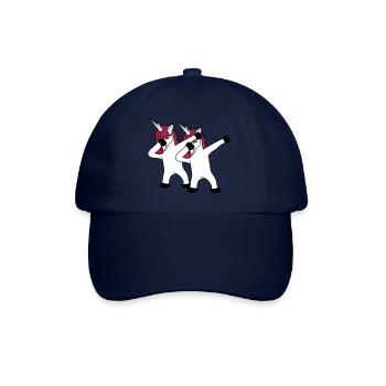 2 freunde team paar crew party feiern club dabbing - Baseballkappe - Blau/Blau - Vorne