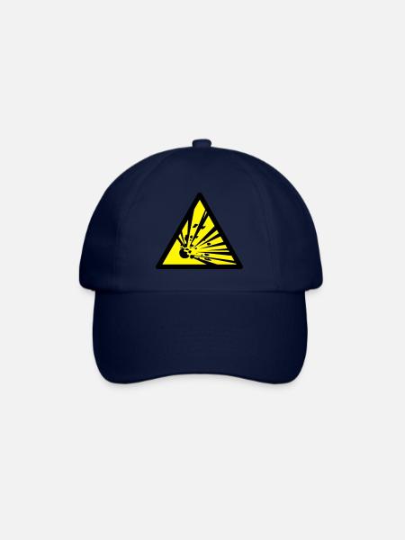 explosion - Baseballkappe - Blau/Blau
