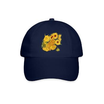 Vincent van Gogh Tournesols Tournesols Art Art - Casquette classique - bleu/bleu - Devant