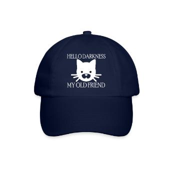 Cat Katze - Baseball Cap - blue/blue - Front