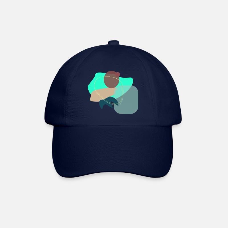 Abstract Shapes - Casquette classique - bleu/bleu