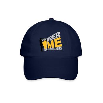 Beer Me Getting Married - Baseball Cap - blue/blue - Front