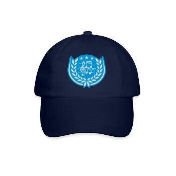 Coat of arms Music Sheet music clef - Baseball Cap - blue/blue - Front