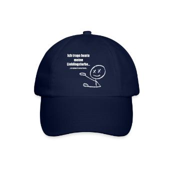 Lieblingsfarbe - Baseballkappe - Blau/Blau - Vorne