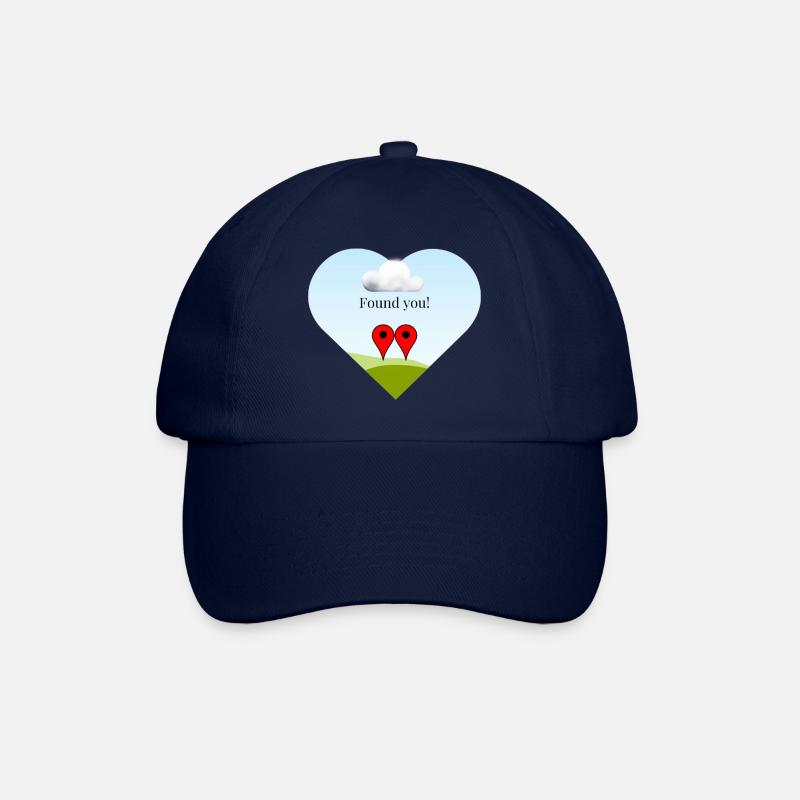 Valentine - Baseball Cap - blue/blue