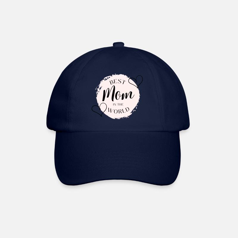 Best Mom - Baseballkappe - Blau/Blau
