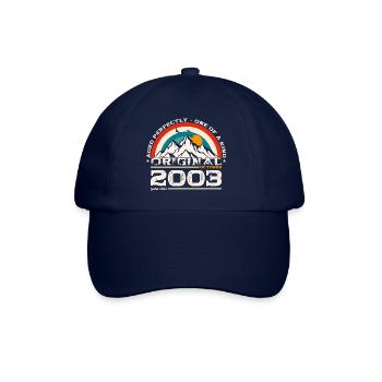 21e anniversaire Original Legend 2003 03 octobre - Casquette classique - bleu/bleu - Devant
