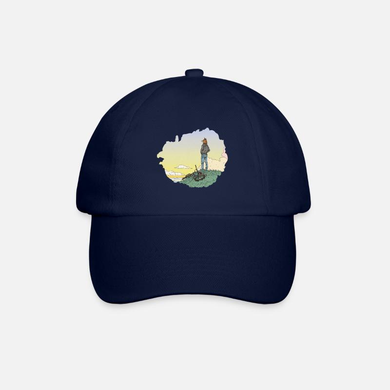 Le jeune Renard - Casquette classique - bleu/bleu