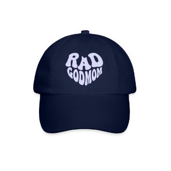 Rad Godmother - Retro Heart (Custom Color) - Baseball Cap - blue/blue - Front