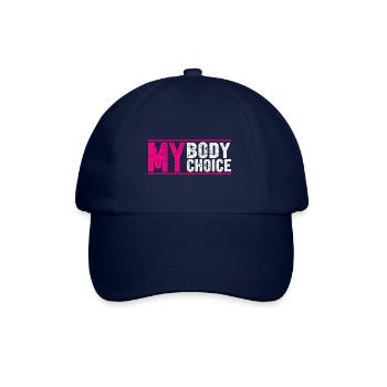 Mon corps, ma décision - Casquette classique - bleu/bleu - Devant