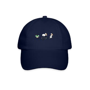Triathlon Sheep - Baseball Cap - blue/blue - Front