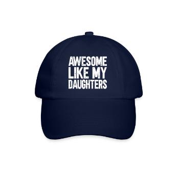 Great as my daughters - Baseball Cap - blue/blue - Front