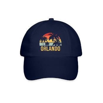 Orlando Florida - Baseball Cap - blue/blue - Front