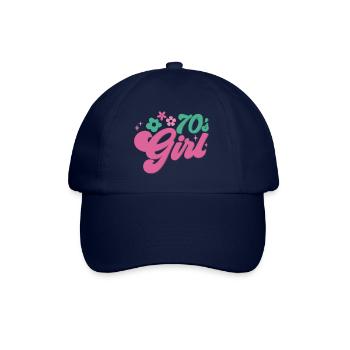 70s Fille 70s Fille Hippie - Casquette classique - bleu/bleu - Devant