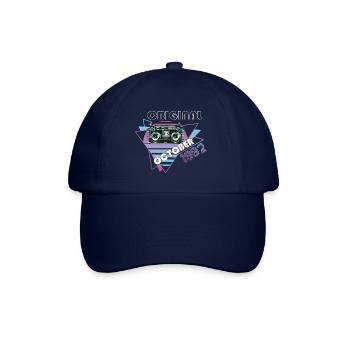 Vintage 1982 40 Cadeau Anniversaire Rétro Cassette - Casquette classique - bleu/bleu - Devant
