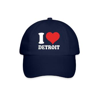 Detroit - Baseballkappe - Blau/Blau - Vorne