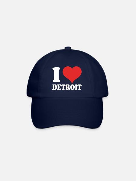 Detroit - Baseball Cap - blue/blue
