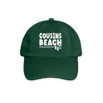 Plage de Cousins - Casquette classique - vert bouteille - Devant