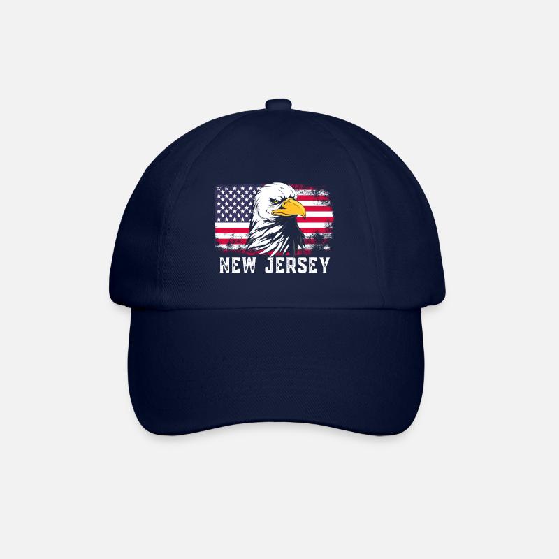 New Jersey - Baseballkappe - Blau/Blau