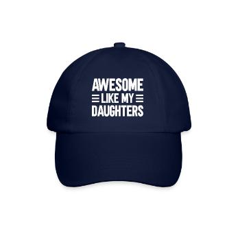 Great as my daughters - Baseball Cap - blue/blue - Front