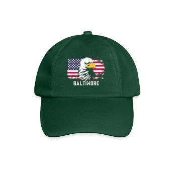 Baltimore - Baseball Cap - bottle green - Front