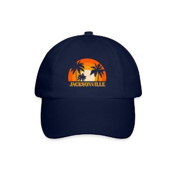 Jacksonville Florida - Baseballkappe - Blau/Blau - Vorne