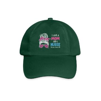 Krankenschwester Nurse Life - Casquette classique - vert bouteille - Devant
