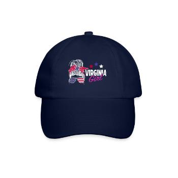 Virginia - Baseballkappe - Blau/Blau - Vorne