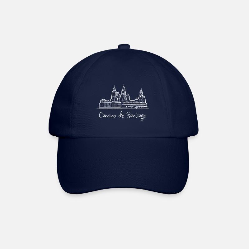Camino de Santiago - Baseballkappe - Blau/Blau