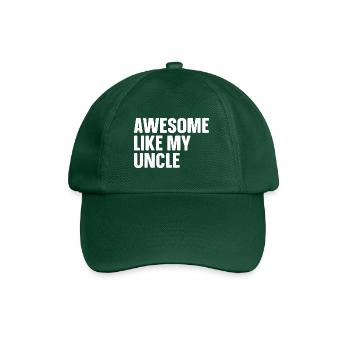 Brillant comme mon oncle - Casquette classique - vert bouteille - Devant