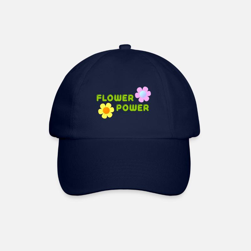FLOWER POWER - Casquette classique - bleu/bleu