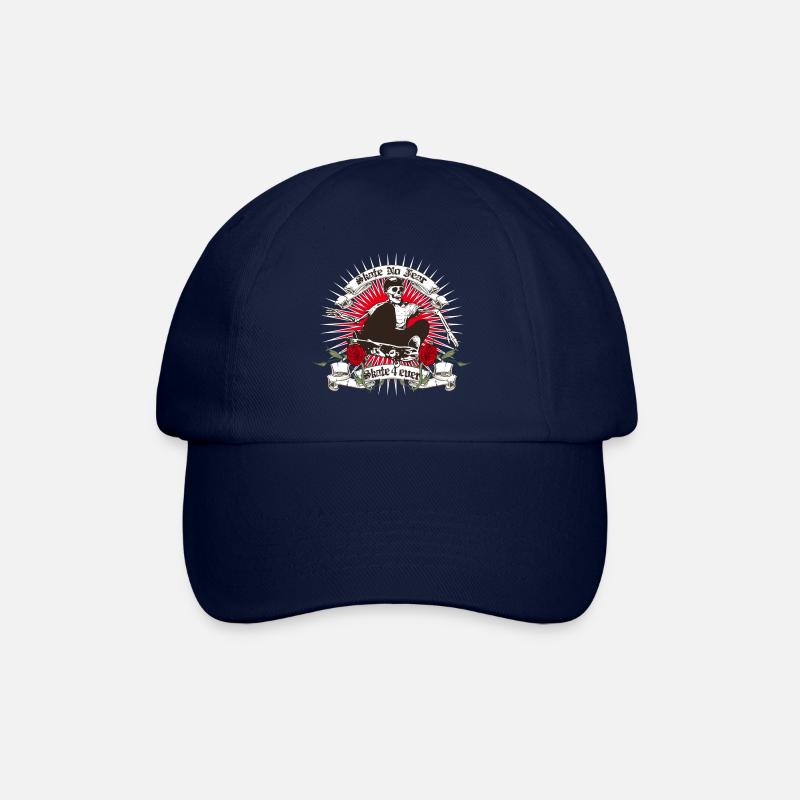 Skate no fear - Baseball Cap - blue/blue