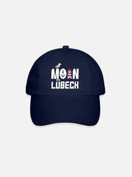 Moin Lübeck - Baseballkappe - Blau/Blau