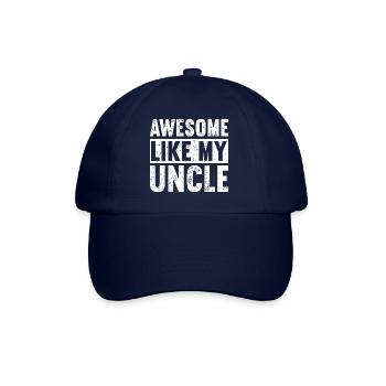 Brillant comme mon oncle - Casquette classique - bleu/bleu - Devant