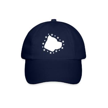 Cane Corso - Baseballkappe - Blau/Blau - Vorne