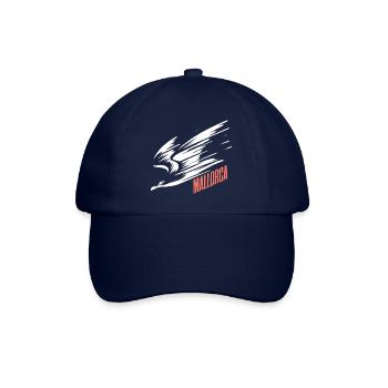 Mallorca Sturzflug Tiefflieger Möwe Urlaub T-Shirt - Baseballkappe - Blau/Blau - Vorne