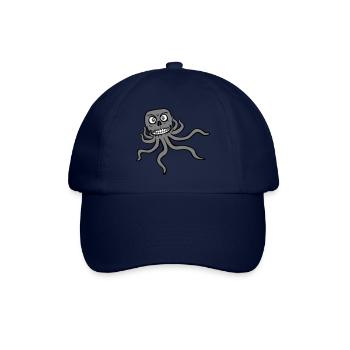 Octopus Alien Monster Horror Alien Grins - Baseball Cap - blue/blue - Front