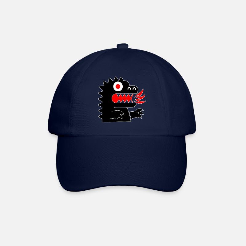 Dragonmonster - Baseballkappe - Blau/Blau