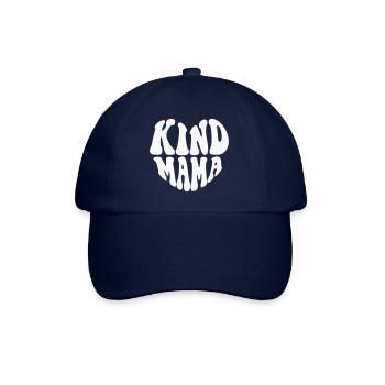 Logo Kind Mama Heart - Couleur personnalisable - Casquette classique - bleu/bleu - Devant