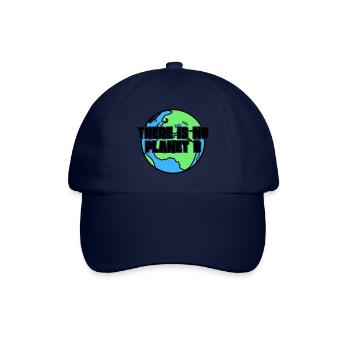 There is no Planet B - Baseballkappe - Blau/Blau - Vorne