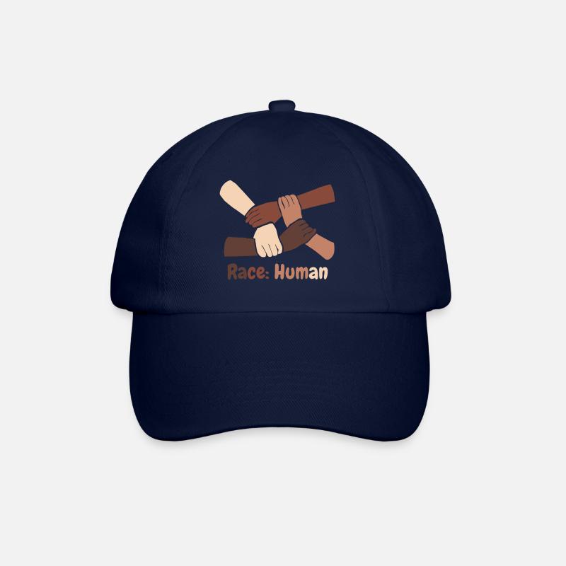 Race: Human - Casquette classique - bleu/bleu