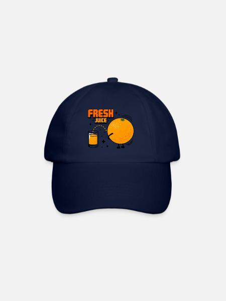 Streich et orange - Casquette classique - bleu/bleu