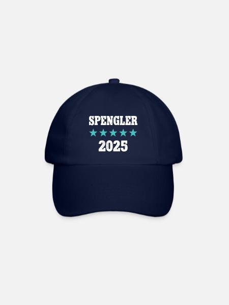 Spengler 2025 Ausbildung Prüfung Meister Azubi - Baseballkappe - Blau/Blau