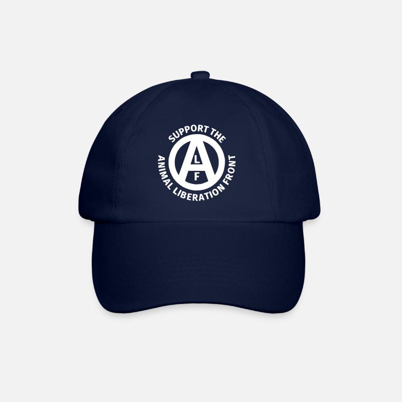 Animal Liberation Front - Baseballkappe - Blau/Blau
