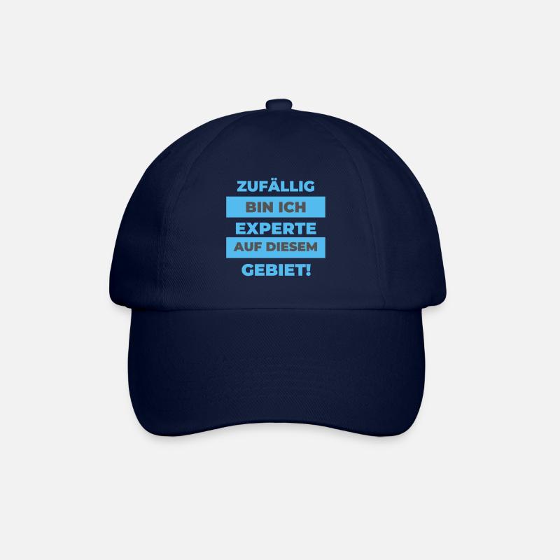 Experte - Baseballkappe - Blau/Blau