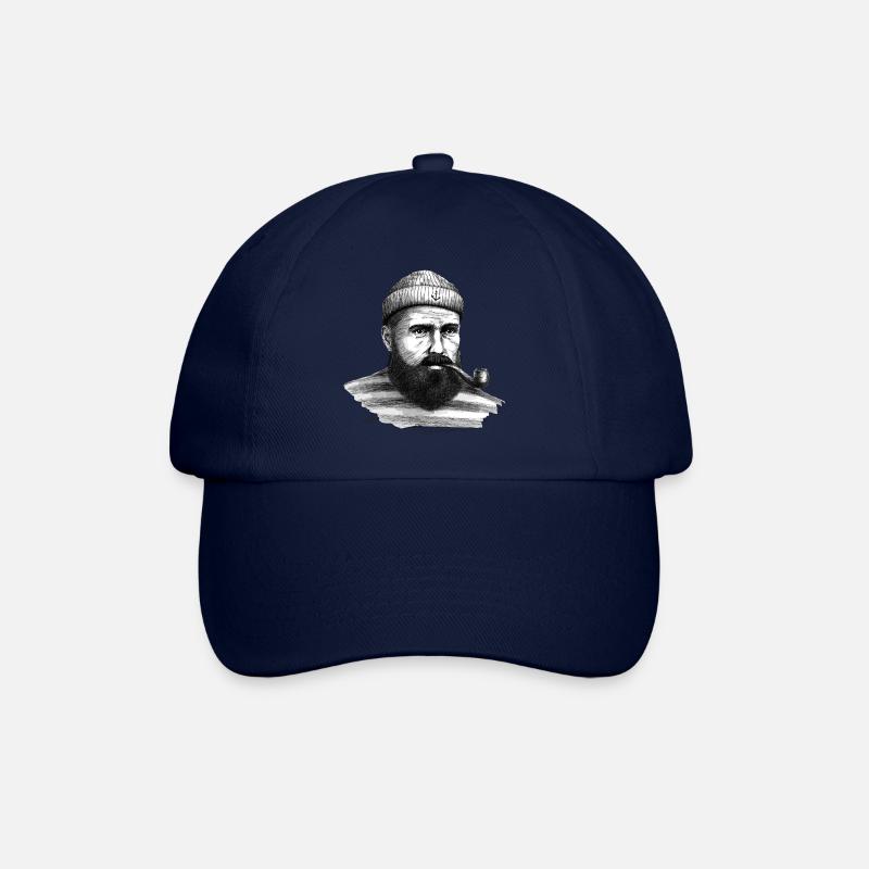 Bronko55 No.46 – Seebär - Baseballkappe - Blau/Blau