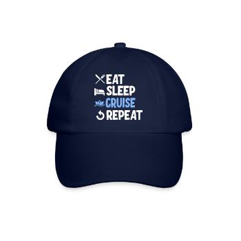 Familien Kreuzfahrt - Baseballkappe - Blau/Blau - Vorne