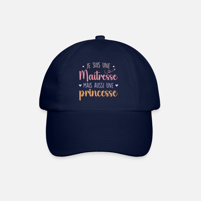 Maîtresse et princesse - Maîtresse Formidable - Casquette classique - bleu/bleu